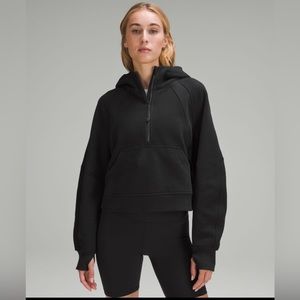 SCUBA OVERSIZED HALF-ZIP SCUBA (BLACK) - Size XL/XXL